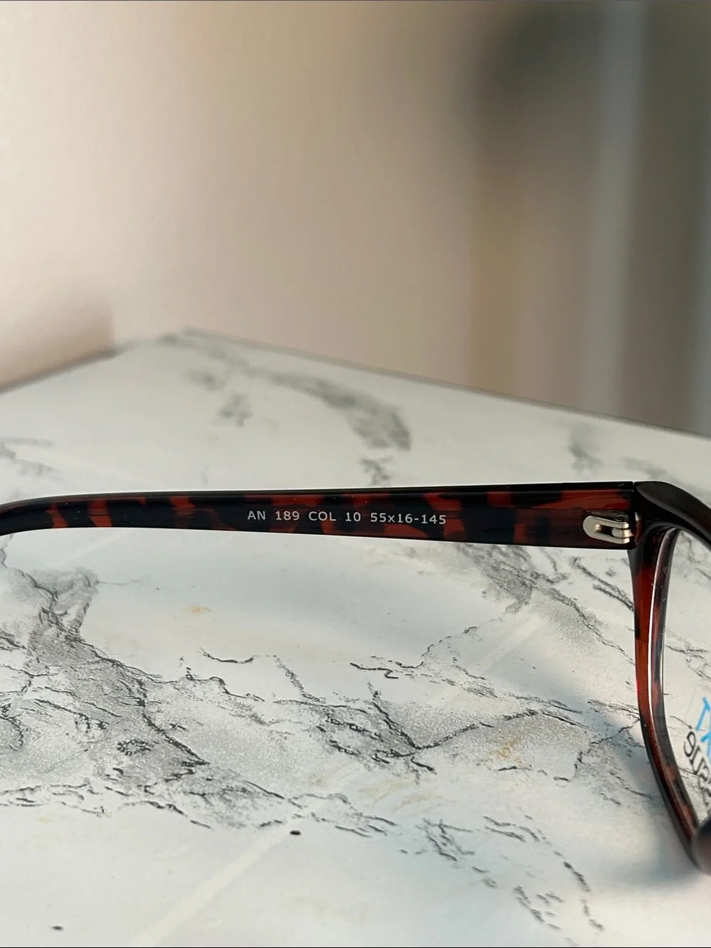 Next Issue AN 189 Tortoise Rectangular Eyeglass Frames 55-16-145 New with Tags